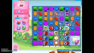 Candy Crush Level 1095 Audio Talkthrough, 3 Stars 0 Boosters