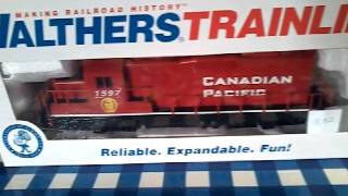 WALTHERS CANADIAN PACIFIC GP9M LOCOMOTIVE model HO scale