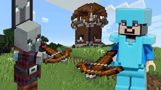 Видео обзор обновлений Майнкрафт с Нубом – На базе разбойников! – Летсплей Minecraft.