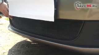 Сетка на решетку радиатора для Volkswagen Golf Plus (Фольксваген Гольф Плюс) 2009-2014 г.в.