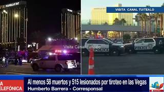 Siguen las investigaciones por balacera en Las Vegas Video