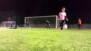 Goalkeeper drills. Angles and shot stopping