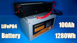 Aolithium battery 100Ah / 1280Wh LiFePO4 battery