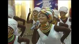 Chinese girls recreate African dance flavor at Beijing Exhibition Center Theater