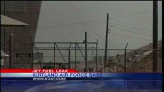 Kirtland Air Force Base Fuel Tank Collapses