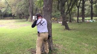 Shooting and moving, string hand and weak hand