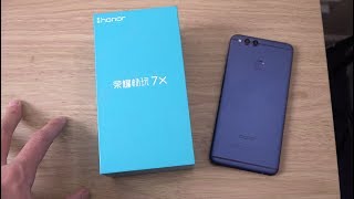 Honor 7X - Unboxing (4K)