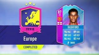 EUROPE FESTIVAL OF FUTBALL SBC COMPLETED!! - CHEAPEST METHOD! FIFA 18