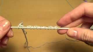 Вязание спицами для начинающих. Итальянский набор петель ///  Knitting. Italian set of loops