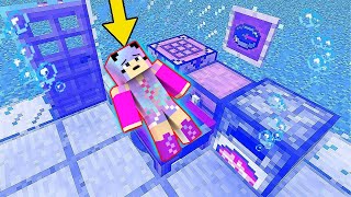 КАК ВЫЖИТЬ ДЕВУШКИ НУБУ под ВОДОЙ в МАЙНКРАФТЕ? MINECRAFT ВЫЖИВАНИЕ НУБИК на 1 БЛОКЕ в МАЙНКРАФТ