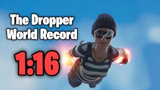 Fortnite The Dropper Speedrun In 1:16 (WR)