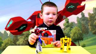 Машинки трансформеры от Хасбро  Трансформеры Bisk Бамблби и Sideswipe Игрушки для детей