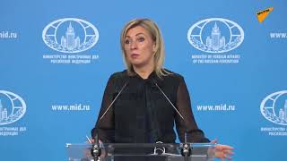 Брифинг Марии Захаровой - 28 января