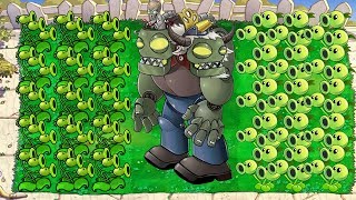Plants vs Zombies Hack : Threepeater PvZ 2 vs Threepeater PvZ vs Dr. Zomboss