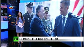 Pompeo to talk 5G, China & Russia on Europe tour