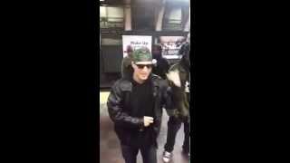 Chronic Tone wreckin shop at the Subway Cypher at Downtown Crossing
