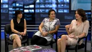 Gila Yefet with Fashion Extravaganza team