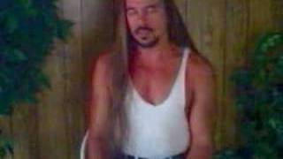 Jeff Hunt singing "Amazing Grace"