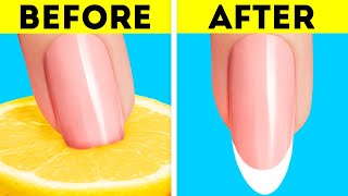 Amazing Nail Hacks || Beauty, Makeup, Skincare Recipes