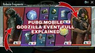 PUBG MOBILE Godzilla Lucky Spin Event | How To Play Godzilla Spin Event