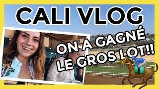 CALI VLOG - DES NOUVEAUX AMIS ET DES COURSES DE CHEVAUX!