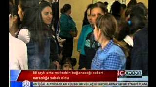 88 saylı orta məktəbin bağlanacağı xəbəri narazılığa səbəb oldu
