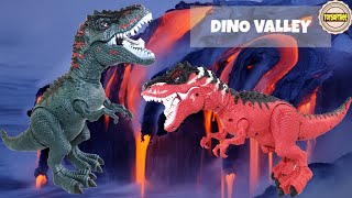 MAINAN DINOSAURUS T-REX ROBOT BERTELUR DINO ROBOT T-REX DINO VALLEY