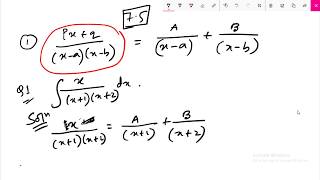 Class 12 Mathematics in Assamese / Exercise 7.5 (part - 1)