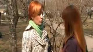 на съемочной площадке, пробы
