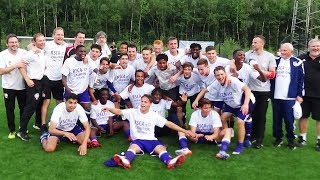 Behind the scenes of the U17's title!