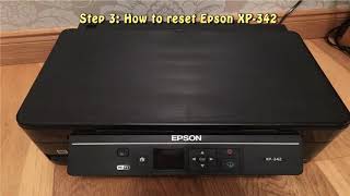 Reset Epson XP 342 Waste Ink Pad Counter