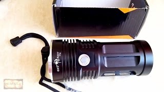 Мощный трёхдиодный фонарь SkyRay King 3x CREE XM-L T6 3000Lm (Aliexpress)