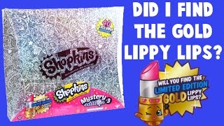 Full Set of Shopkins Mystery Edition 3 with Velvet Hologram Box