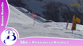 Monterosa Ski - Pista rossa Ostafa 2 (Valle di Champoluc - AO)