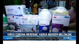 Virus Corona Merebak, Harga Masker Melonjak Tajam