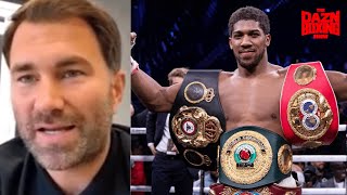 Eddie Hearn Responds to Reported Joshua vs. Fury Site Fee & Location