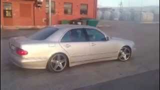 Mercedes-Benz E320CDI W210 Drifting