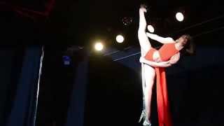 Miss & Mr Pole Dance 2014 Russia Волгоград Стрельникова Полина
