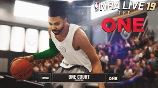 NBA LIVE 19 THE RISE EP 3 - NEW CUSTOM THE ONE COURT! | Wing Scorer | iPodKingCarter