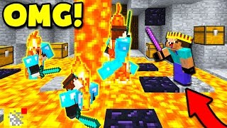 HACKING IN MINECRAFT BED WARS! (Minecraft TROLLING)