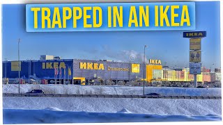Ikea Customers & Staff Sleep in Store After Snowstorm (ft. Cat Le)