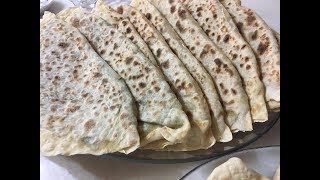 TAVADA GÖZLEME VE KATMER TARİFİ MAYASIZ HAMURDAN