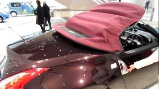 フェアレディZ（Z34）ロードスター　ルーフ格納（車外）