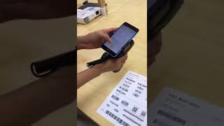 Winson ODM Barcode scanner with smartphone holder