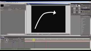 Анимация стрелочки в After Effects. After Effects Arrow Animation