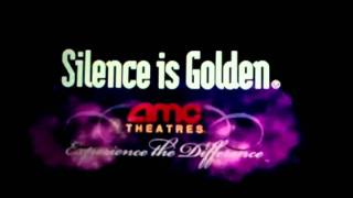 AMC Theatres Silence is Golden intro