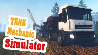 Поиск в болотах и восстановление танка - Tank Mechanic Simulator Финал