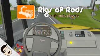 Thomas Saf-T-Liner C2 Review - Rigs of Rods [720p60] [G27]