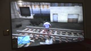 GTA V (ps3) LG 47LB650V 3D