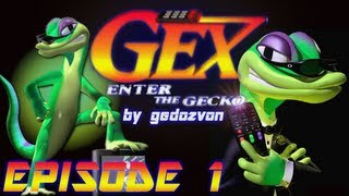 Gex 2: Enter The Gecko - Episode 1 - Мир Bugs Bunny !